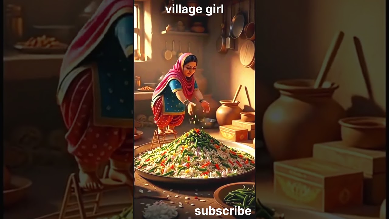 village girl cocking 