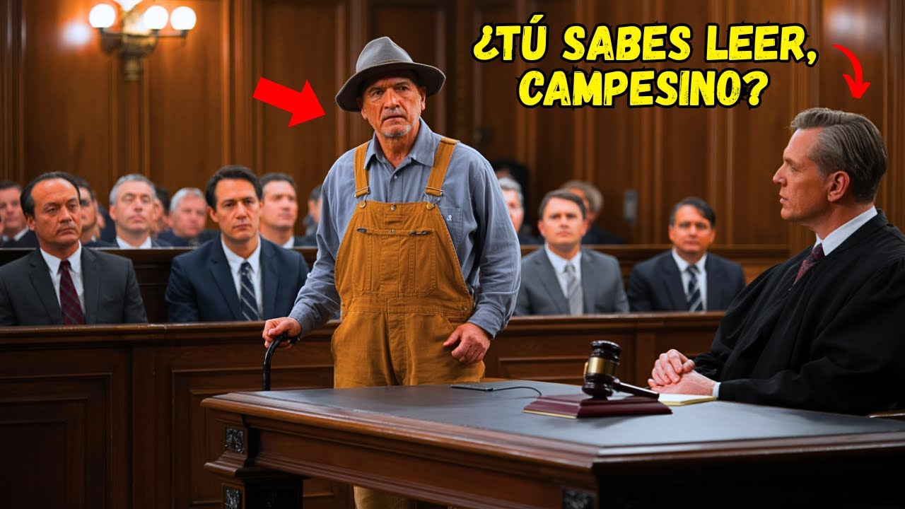 El juez se burló de este campesino… pero cuando él habló, dejó a todo el tribunal en SHOCK