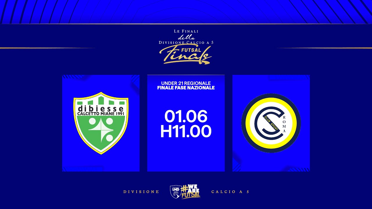 Dibiesse Miane-Club Sport Roma 7-5 d.t.s. | Under 21 Regionale | Playoff | Finale