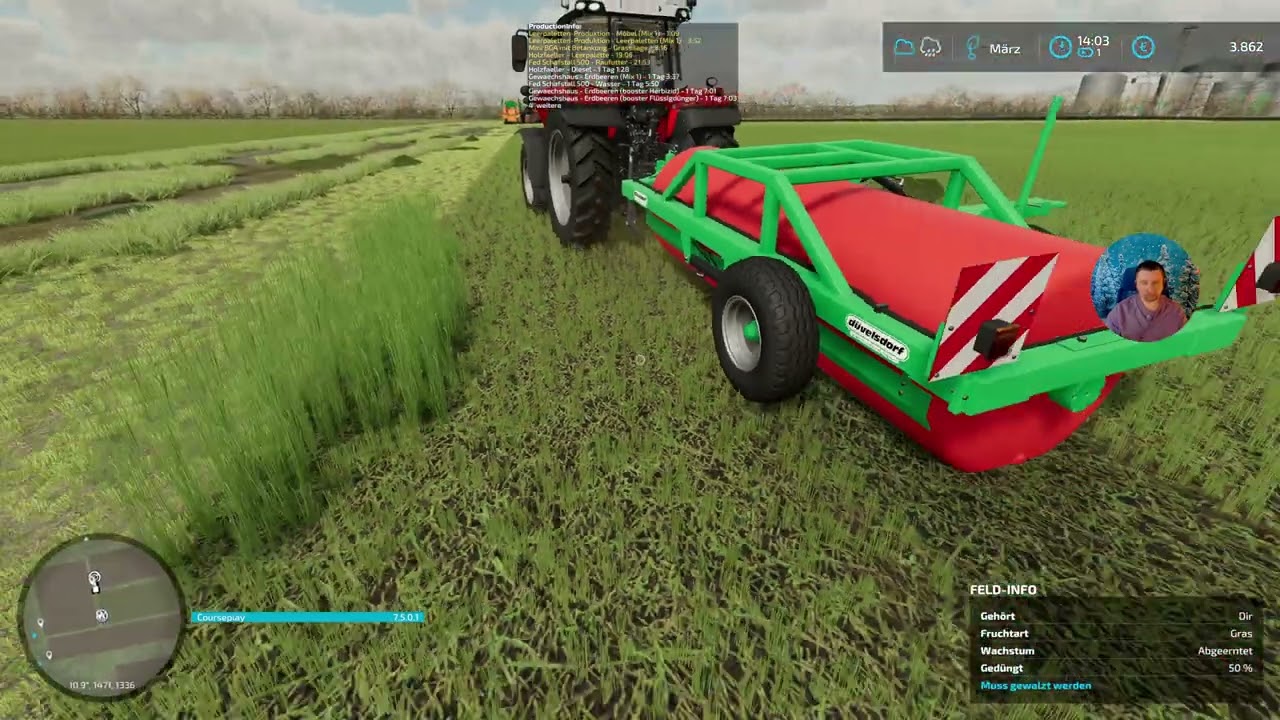148. Folge im Projekt Amerikanisches Farmland (LS22) Felder mit Dünger und Kalk versorgen