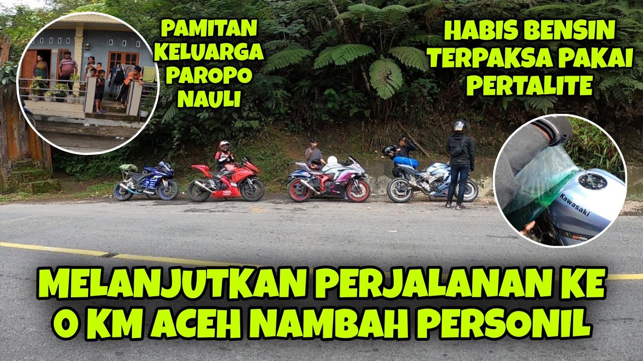 PAMITAN KELUARGA PAROPO NAULI DAN MELANJUTKAN PERJALANAN KE 0 KM ACEH #372