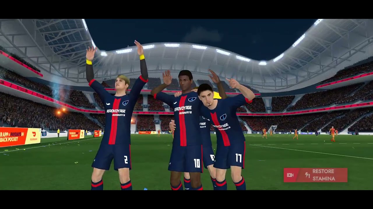 Paris win  2  0