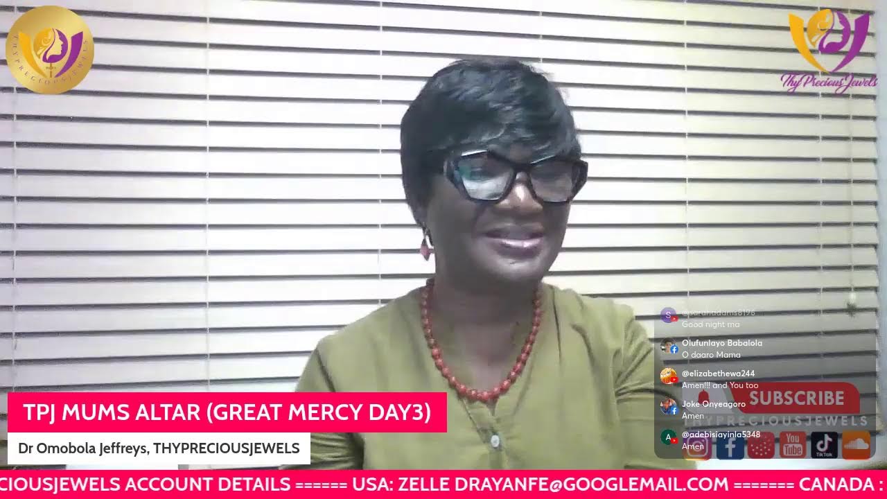 GREAT MERCY ; TPJ MUMS ALTAR AY 3