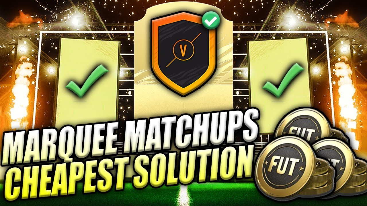 FIFA 21 MARQUEE MATCHUPS CHEAPEST SOLUTION!!! FIFA 21 Ultimate Team