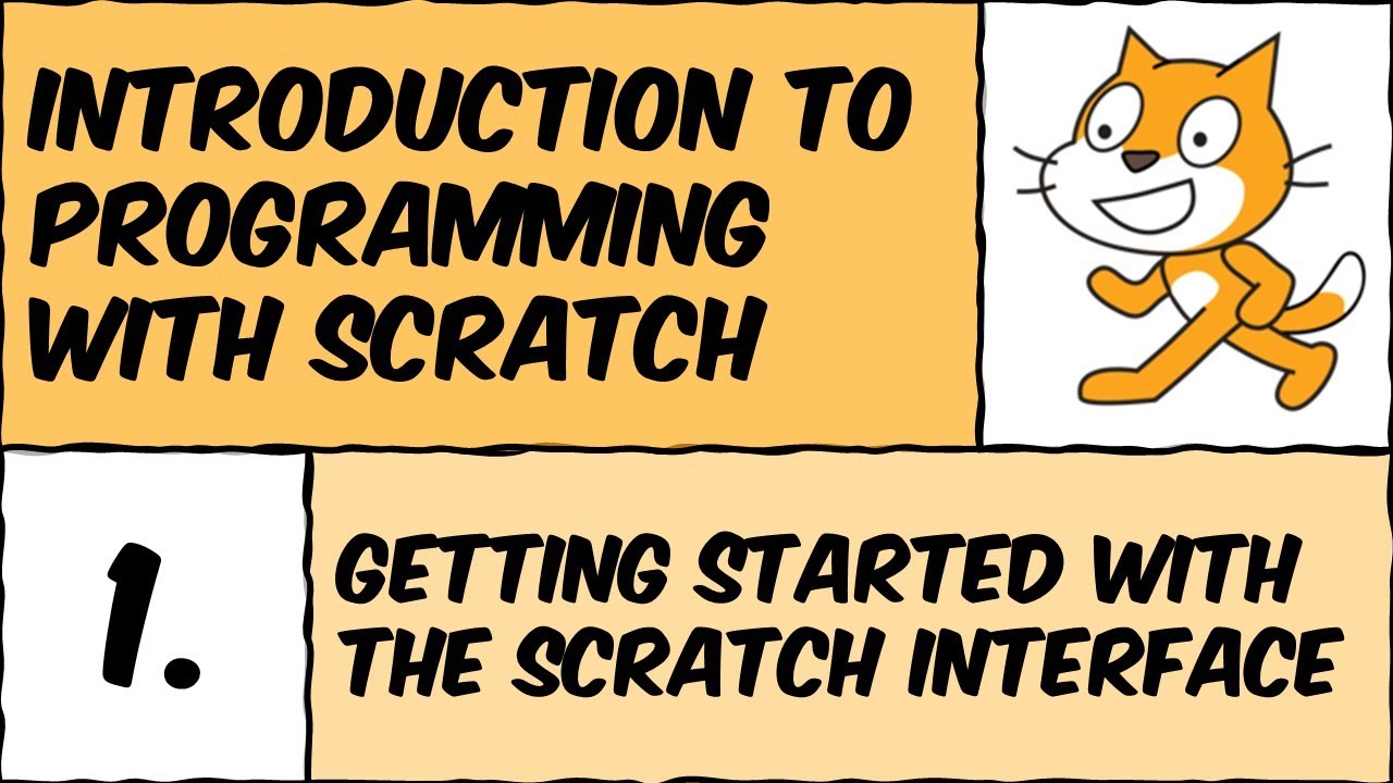 Урок Scratch №1: Начало работы с интерфейсом Scratch