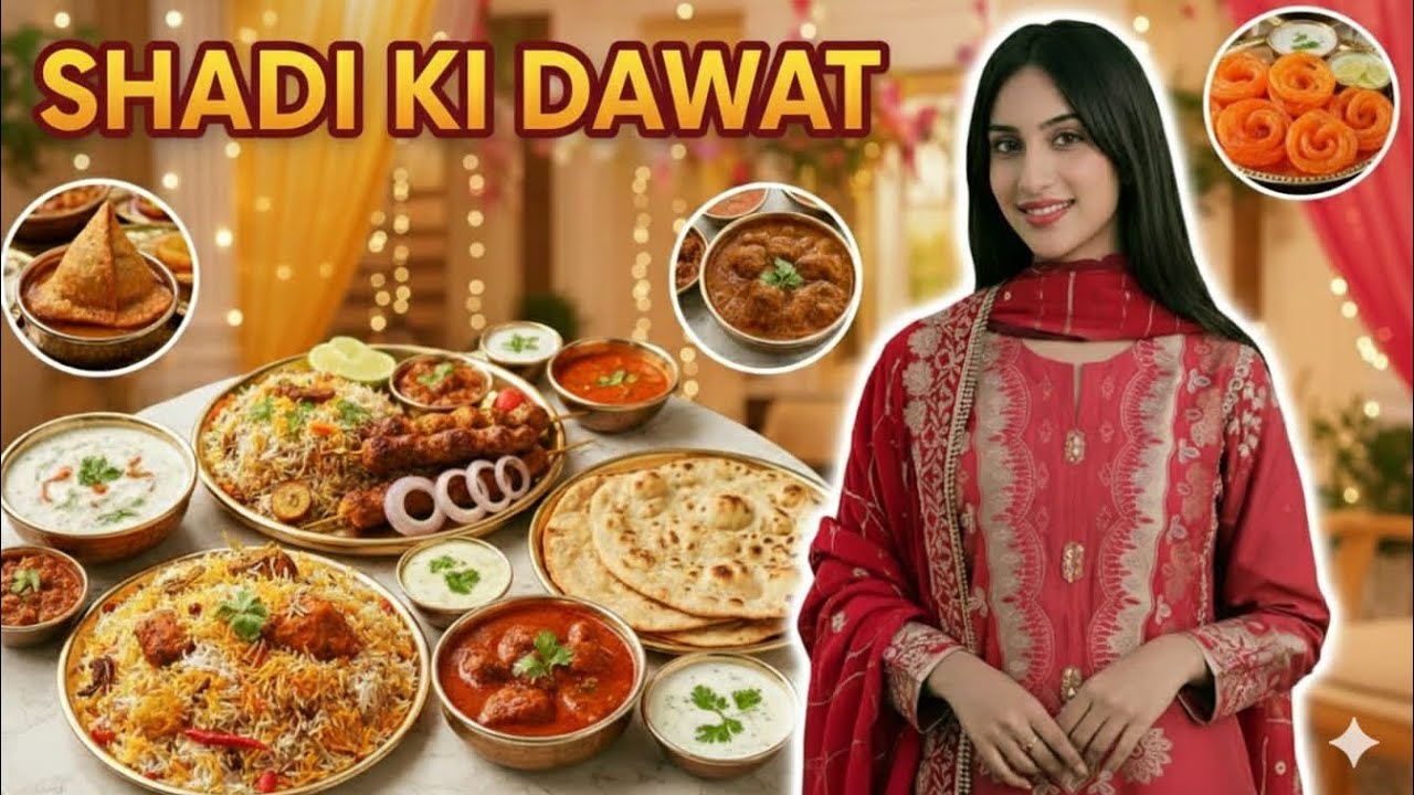 SHADI  KI DAWAT 🎉🎉