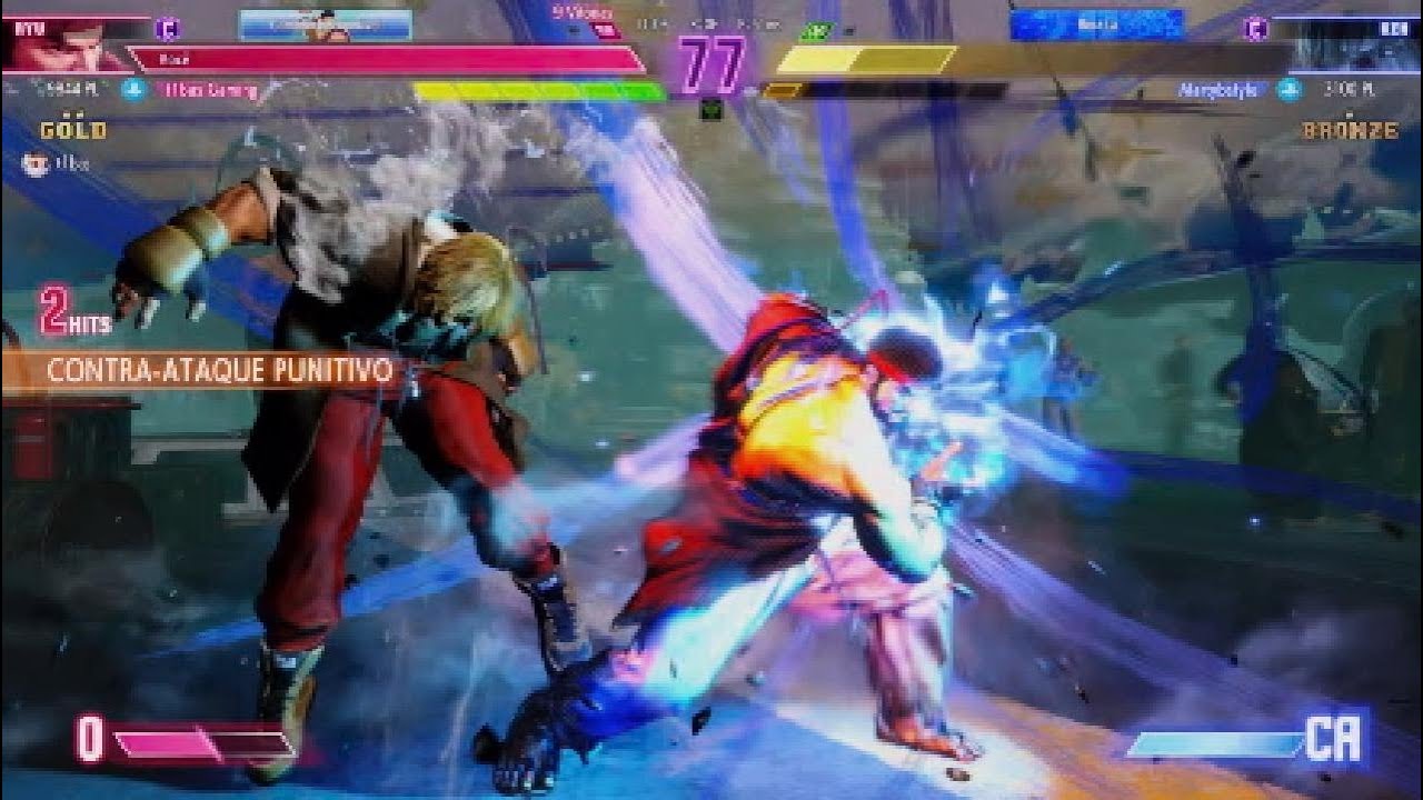 Ryu Vs Ken Casual Match