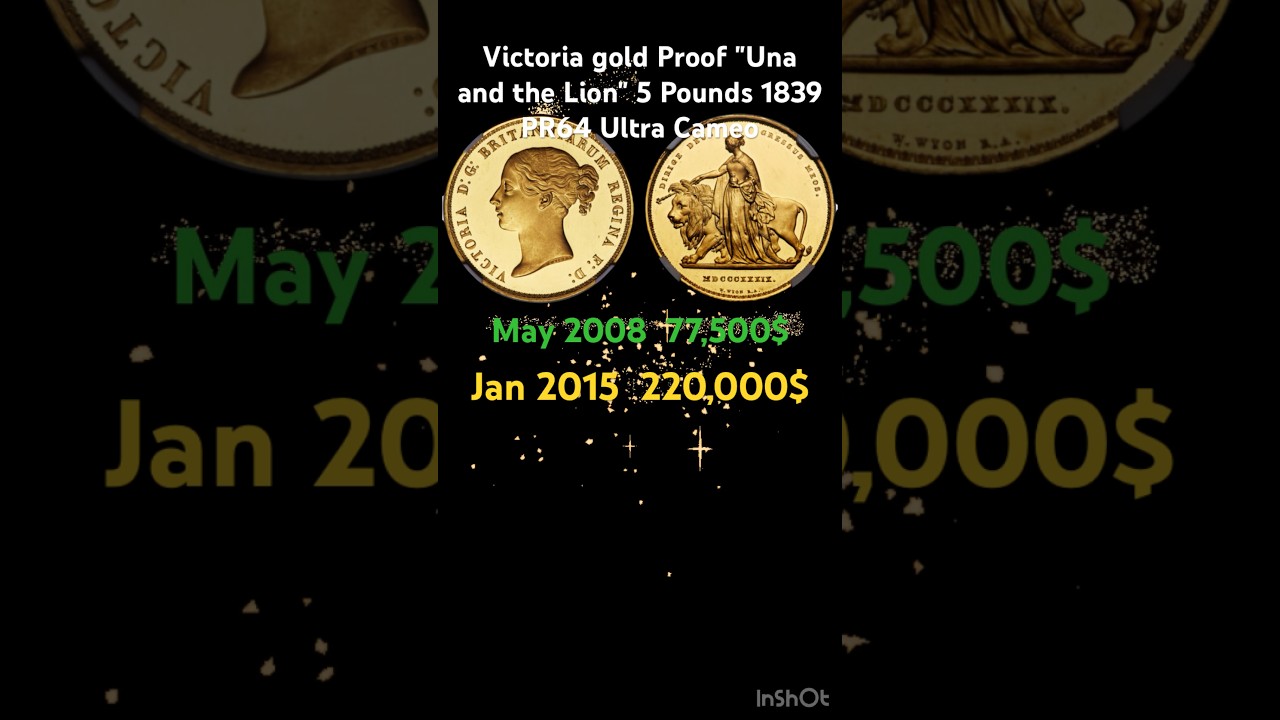 [Explosive Coin] Victoria gold Proof 