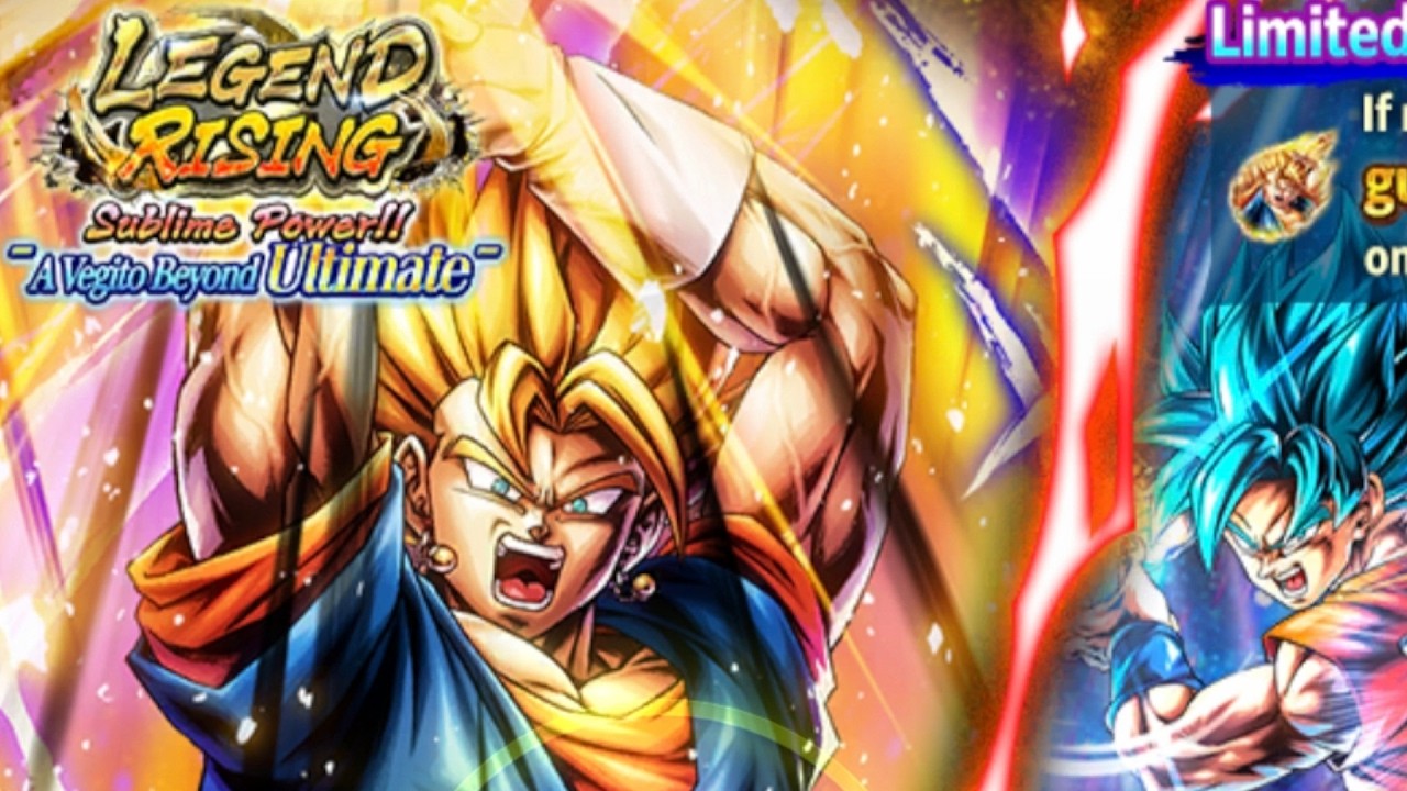 SUMMONS FOR LEGEND SUPER VEGITO, TOO TIRED TO BE FUNNY RN - Dragon Ball Legends