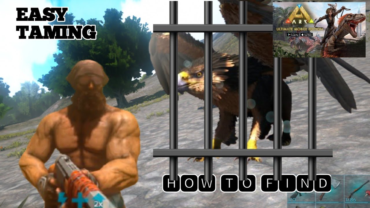 How to Tame Griffin in Ark Ultimate Mobile Edition!