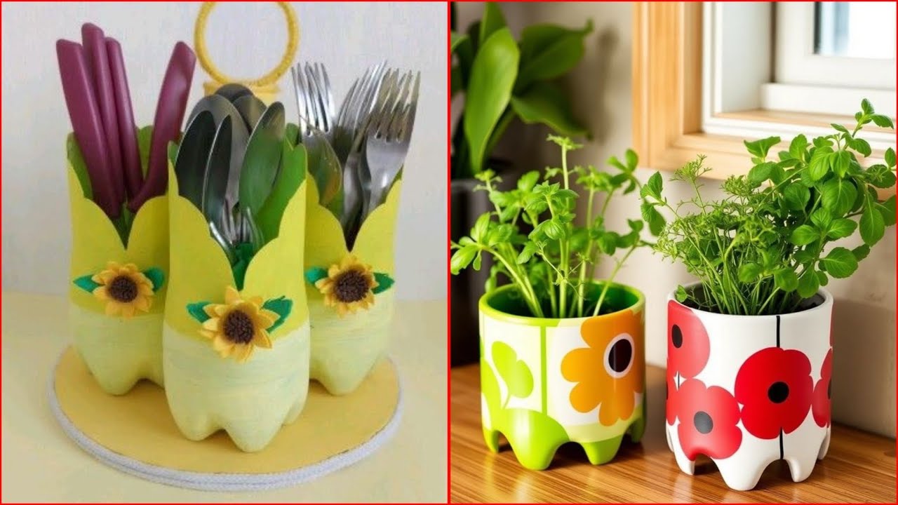 Don’t Throw Plastic Bottles Away! Genius DIY Crafts||Trash to Treasure#trending #diy #craft #art