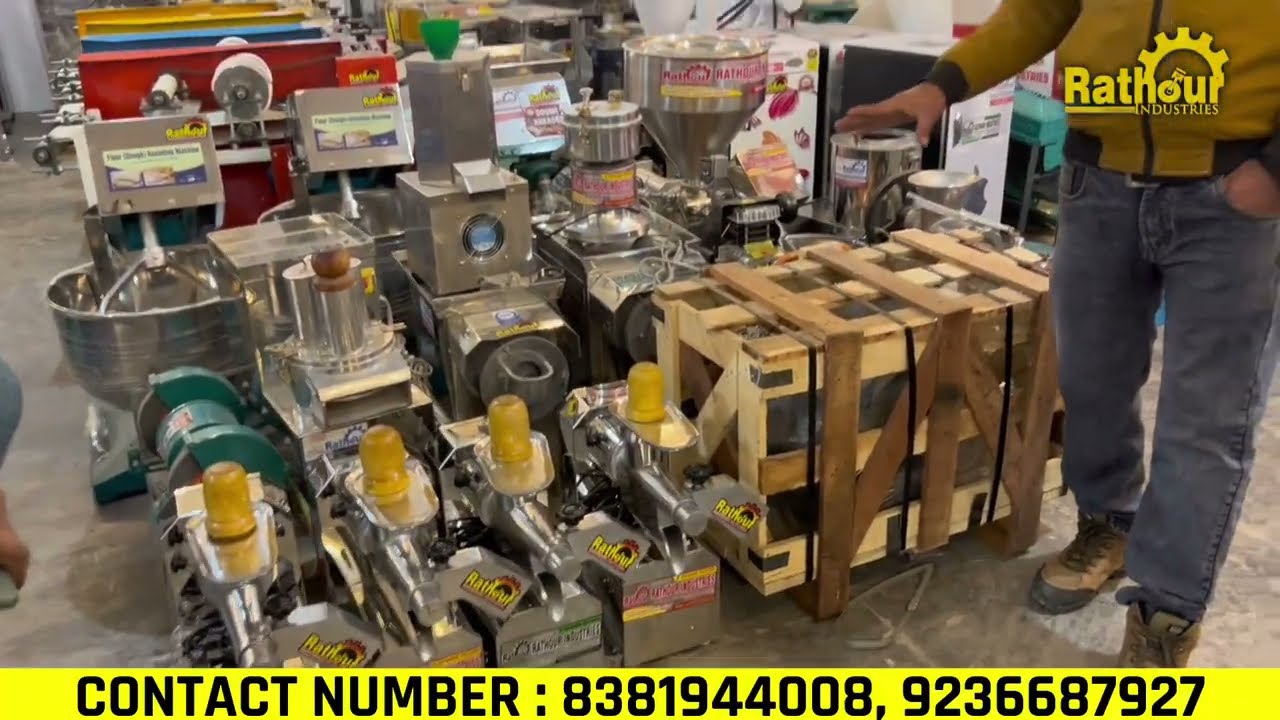 2025 में आ गया सब मशीन का बाप | Cold Press Oil Machine | Best Oil Machine | Oil Mill Machine