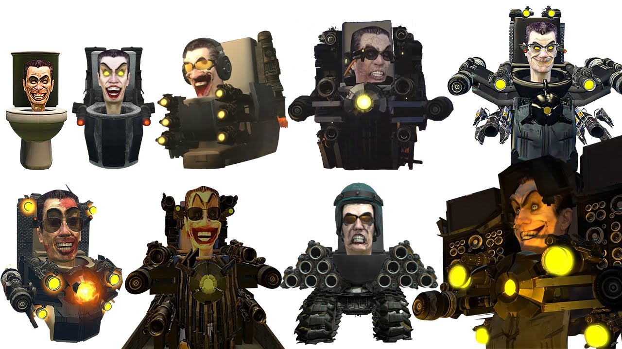 Niveles de Poder de G-MAN (Skibidi Toilet Nueva Forma)