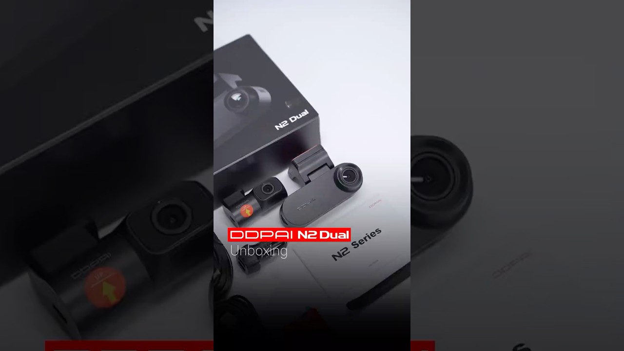 Meet the DDPAI N2 Dual:Front & rear cams. 1.9" screen. Big value for first-time users.😉