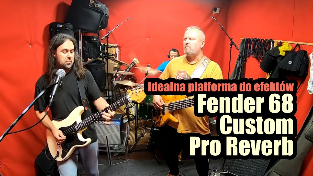Fender 68 Custom Pro Reverb - Idealna platforma do efekt&oacute;w, Zielak