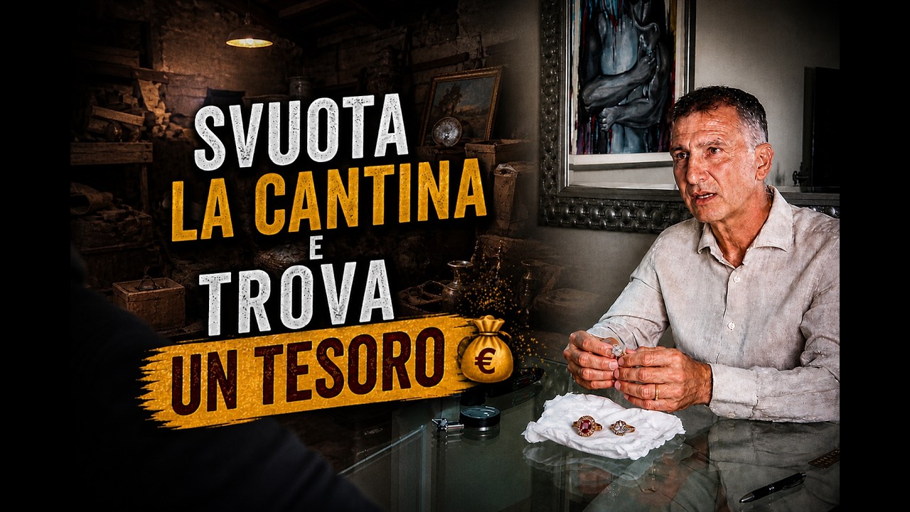 SVUOTA LA CANTINA E TROVA UN TESORO 💰