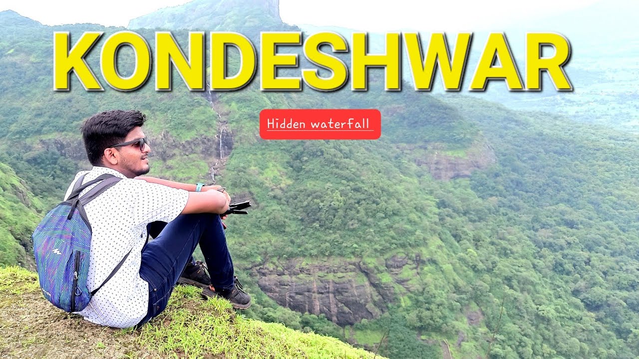 Kondeshwar Temple and Waterfall | कोंडेश्वर | Kamshet - Lonavala | Hidden Waterfalls | uksan dam