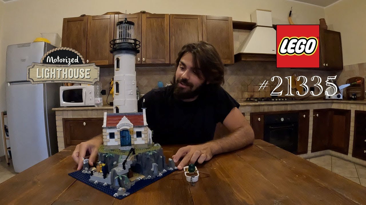 LEGO Ideas #21335 - Faro Motorizzato - Recensione e Montaggio