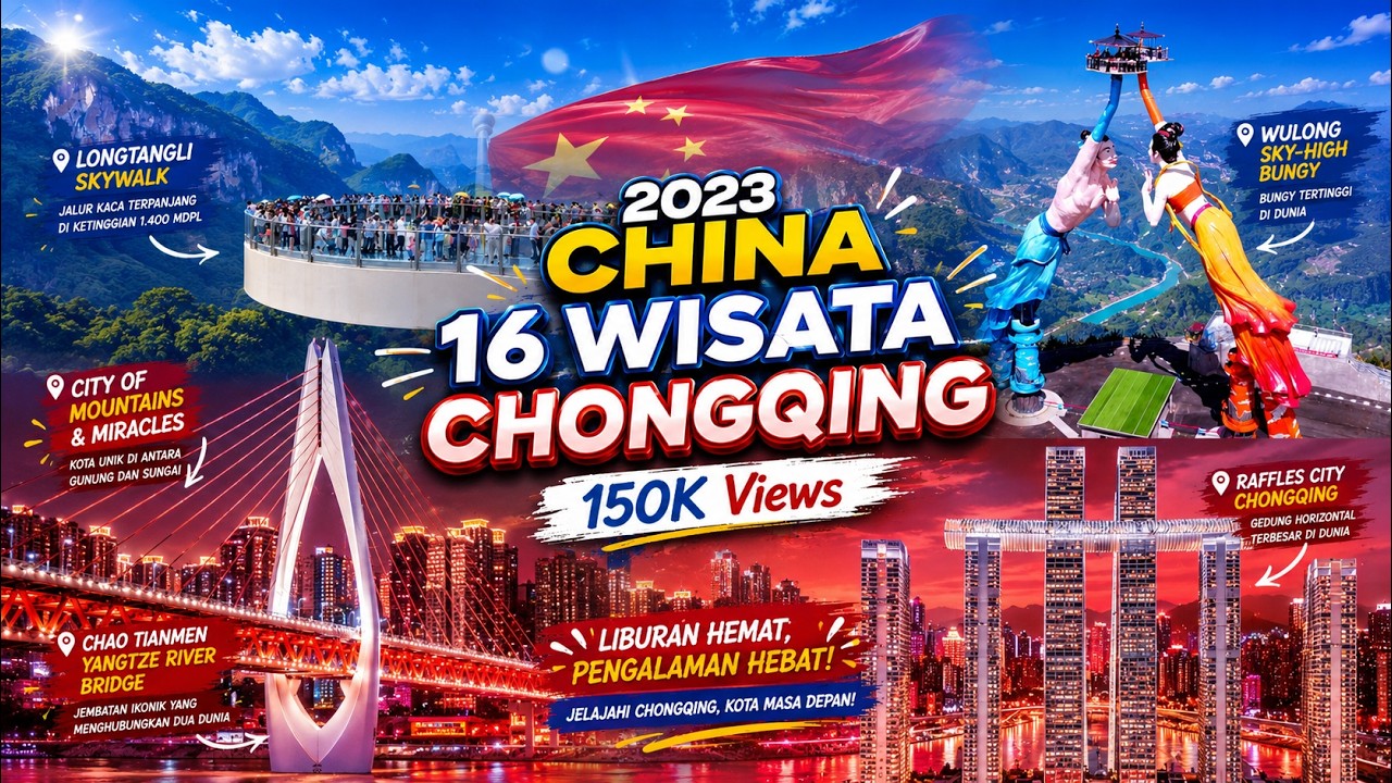 16 Tempat Wisata Terbaik CHONGQING - CHINA, No. 1,7, Dan 16 paling populer Tahun 2023