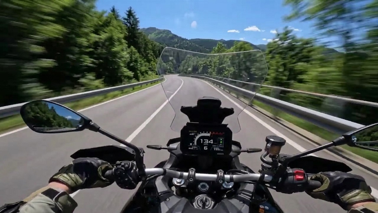 Yamaha Tracer 9 Y-AMT - Test Ride | RAW Sound