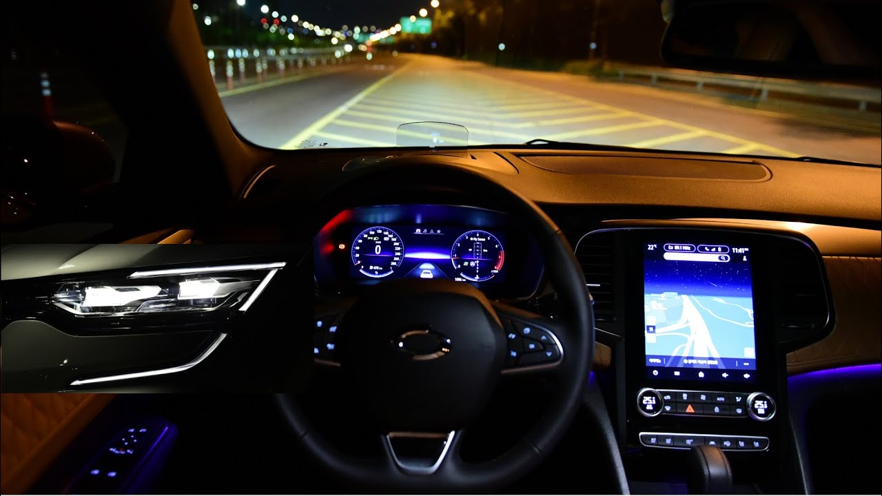 2021 all new Renault Talisman TCE 260 LED Matrix Vision POV night drive