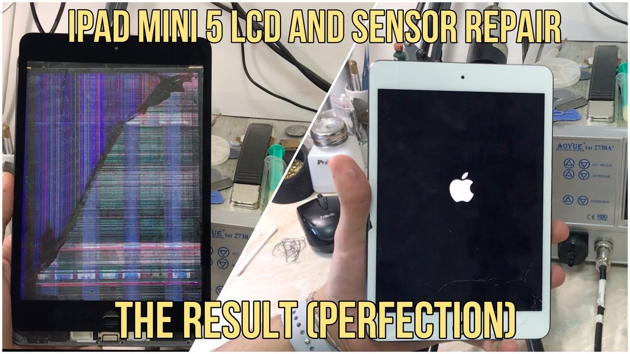 iPad Mini 5 LCD and Glass Repair (Prefect and Cheap Repair)