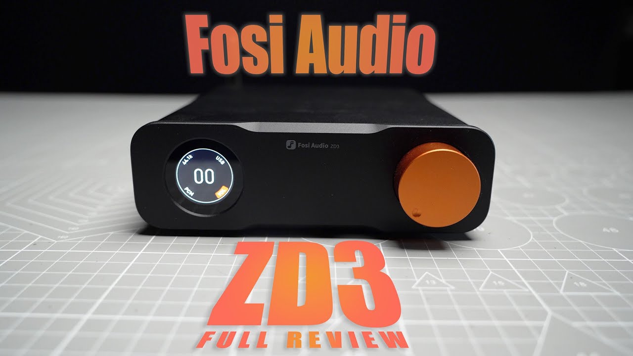 Обзор ЦАП Fosi Audio ZD3 + Сравнение демо-звука + Использование активных колонок