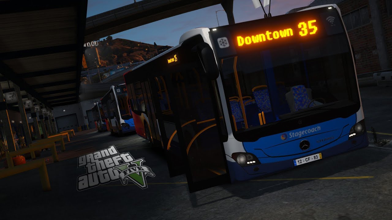 GTA V | Dans la peau d'un...Conducteur de Bus LS #5 | FR