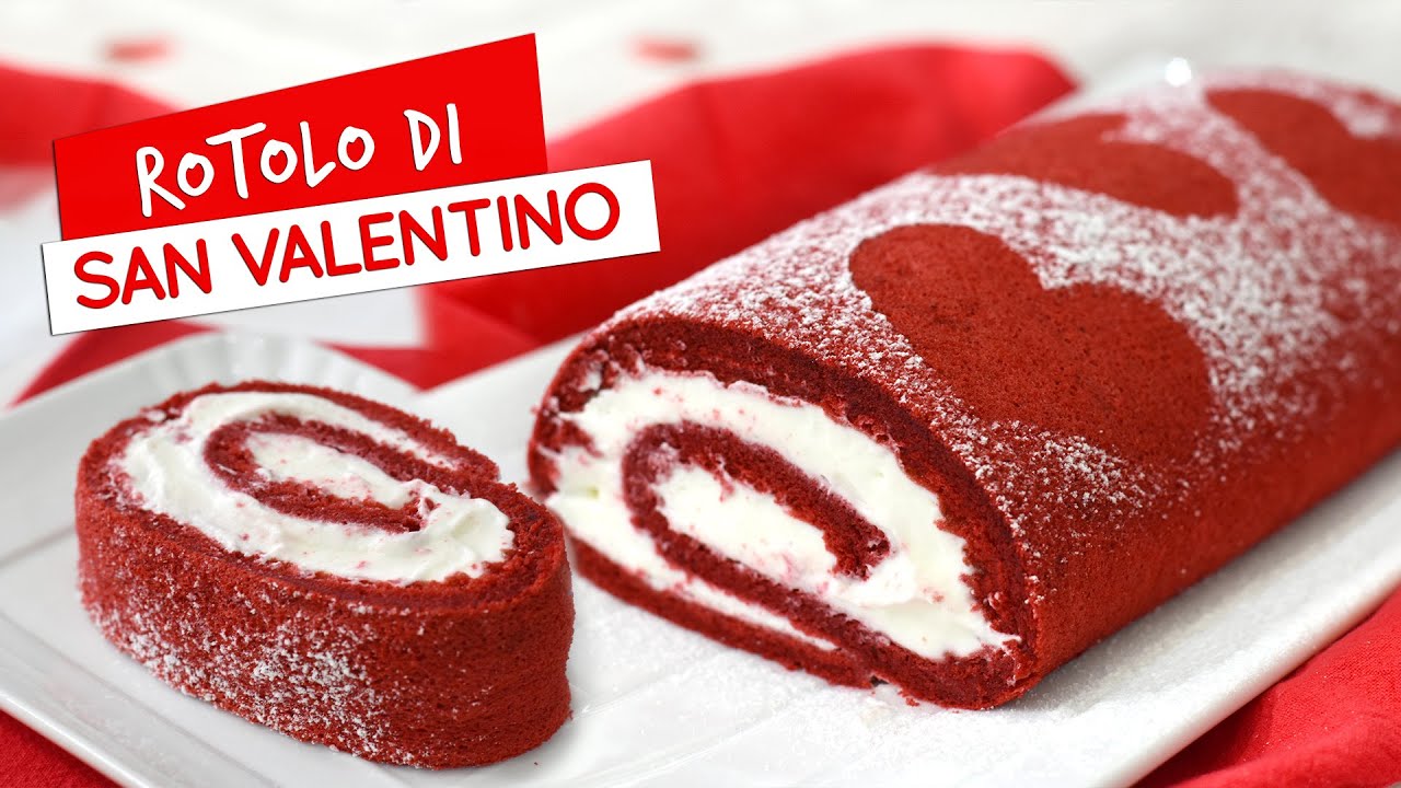 Rotolo di San Valentino - Ricetta FACILE per San Valentino