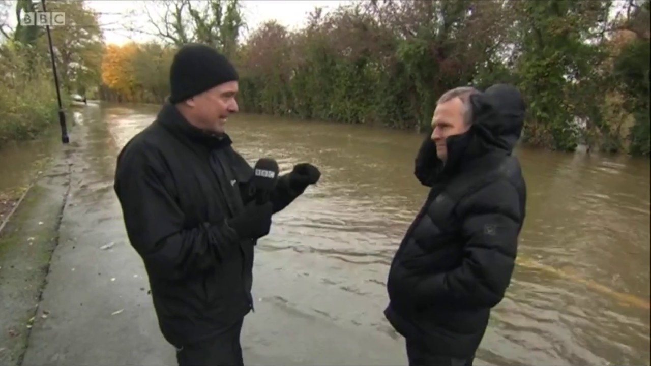 BBC Look North lunchtime 14th November 2019  Fishlake flooding latest from Phil Bodmer & Ian White
