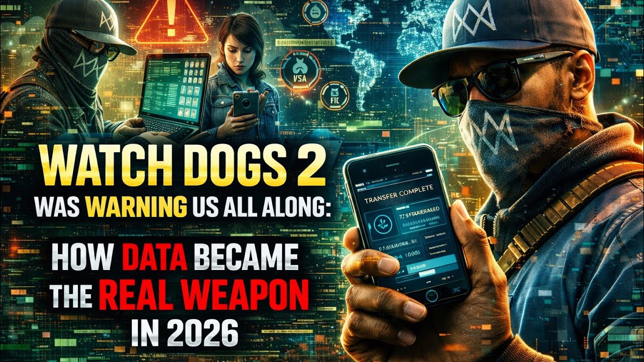 Watch Dogs 2 Was Warning Us All Along: How Data Became the Real Weapon in 2026