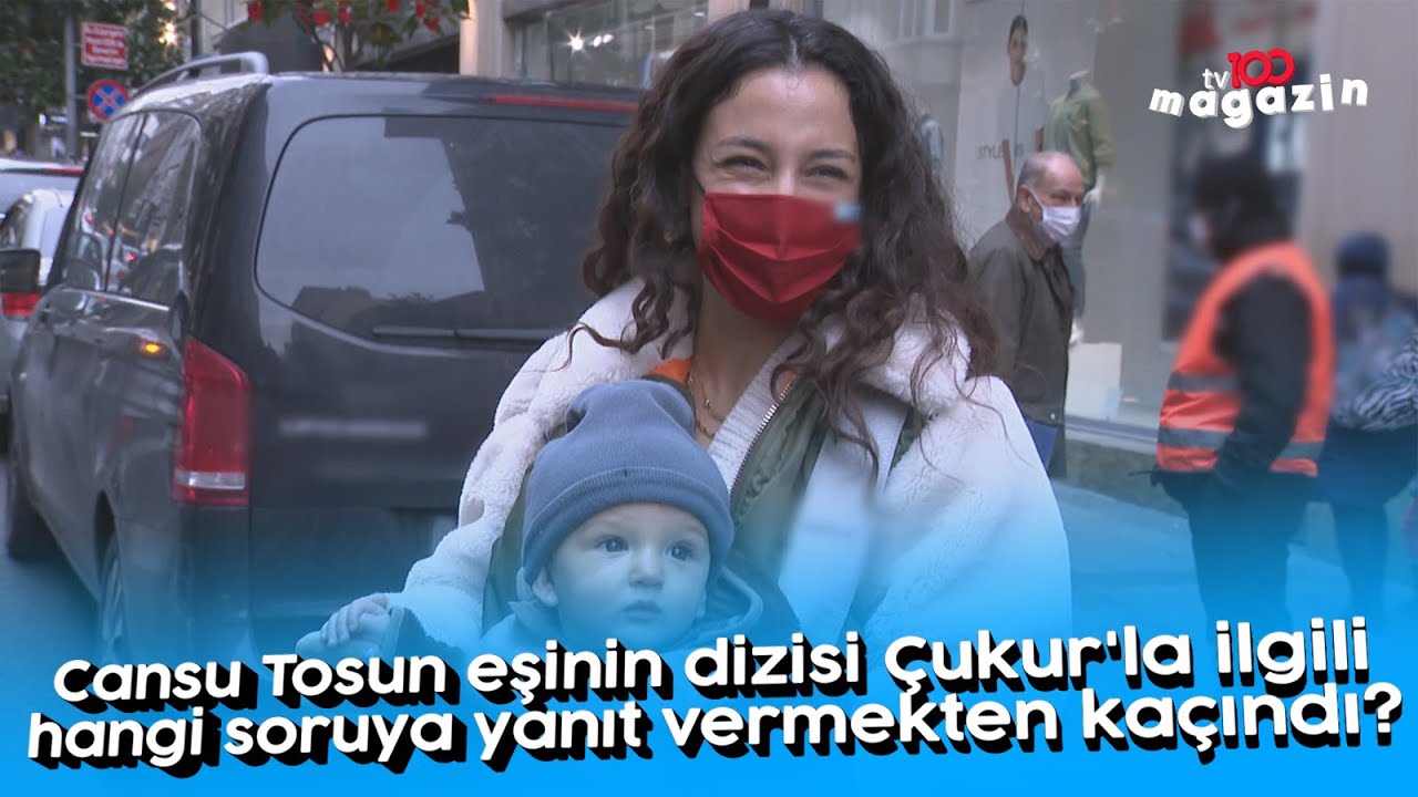 Cansu Tosun eşinin dizisi &Ccedil;ukur'la ilgili hangi soruya yanıt vermekten ka&ccedil;ındı?