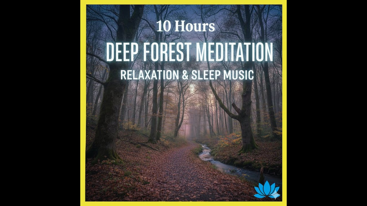 [10시간] 🌙 밤의 숲 산책 | 숙면 유도 음악 🌲 Sleep Aid | Relaxing Night Forest Ambient