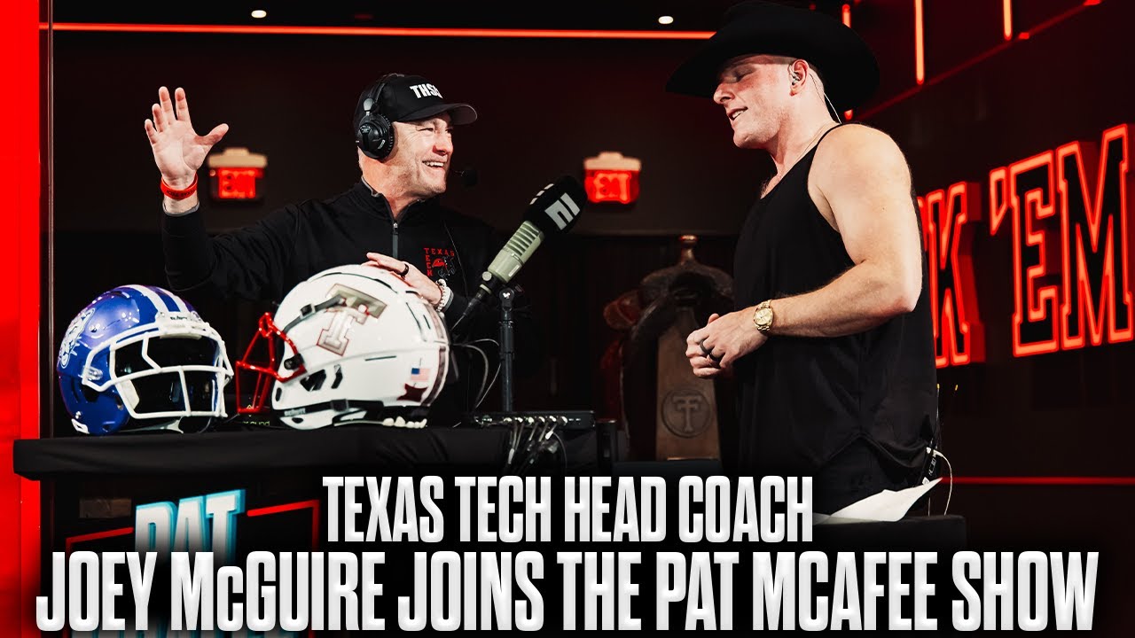 Texas Tech's Joey McGuire Becomes Pat McAfee's Favorite College Football Coach