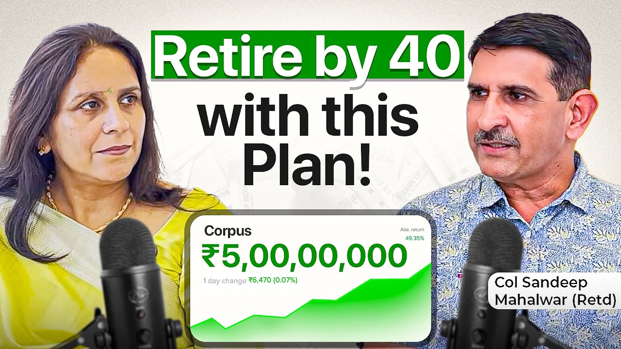 ₹5,00,00,000 Retirement PLAN Explained in 10 Minutes! #finance