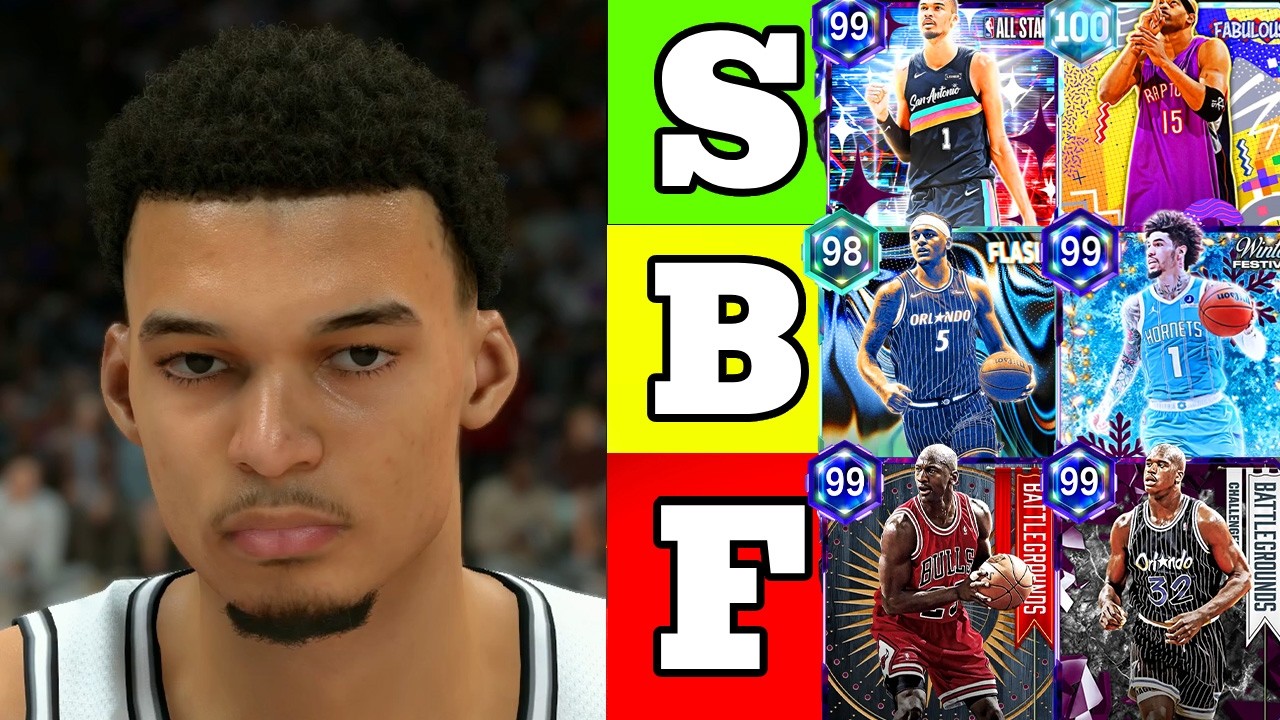 BEST CARDS IN NBA 2K26 MYTEAM! (TIER LIST)