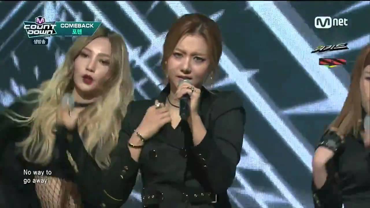 4TEN | Severly [live on Mnet M Countdown comeback stage 160225] [포텐]