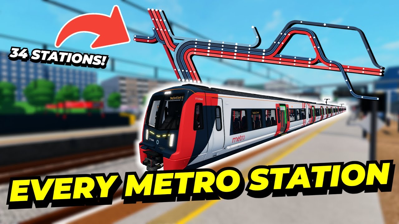 We VISITED EVERY Metro Station in SCR!
