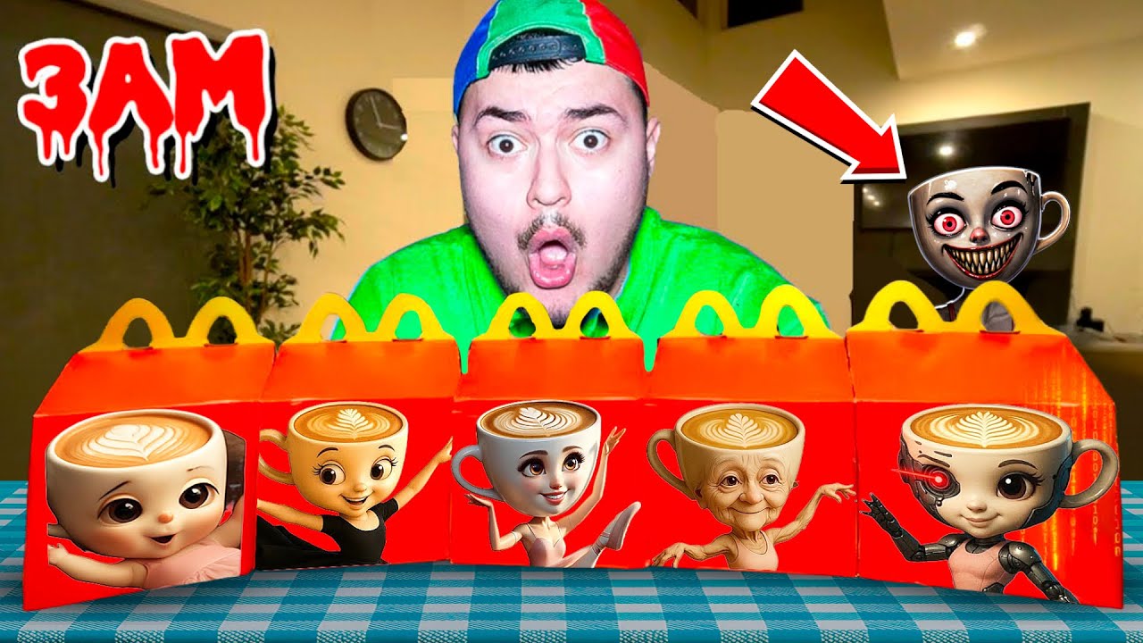 NE JAMAIS COMMANDER LES HAPPY MEAL BALLERINA CAPPUCCINA A 3H00 DU MATIN ! Mcdo dans la Vraie Vie !
