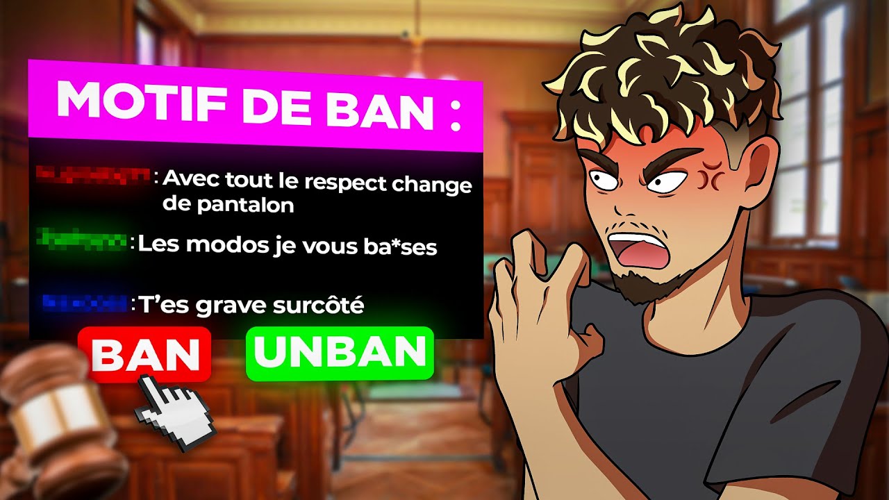 LE TRIBUNAL DES BANNIS EST OUVERT 💀 (J'ai vu des messages de fous)