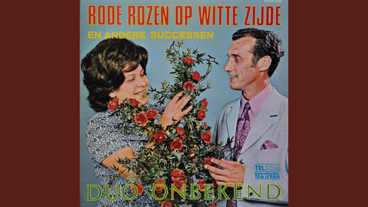 Rode Rozen Op Witte Zijde