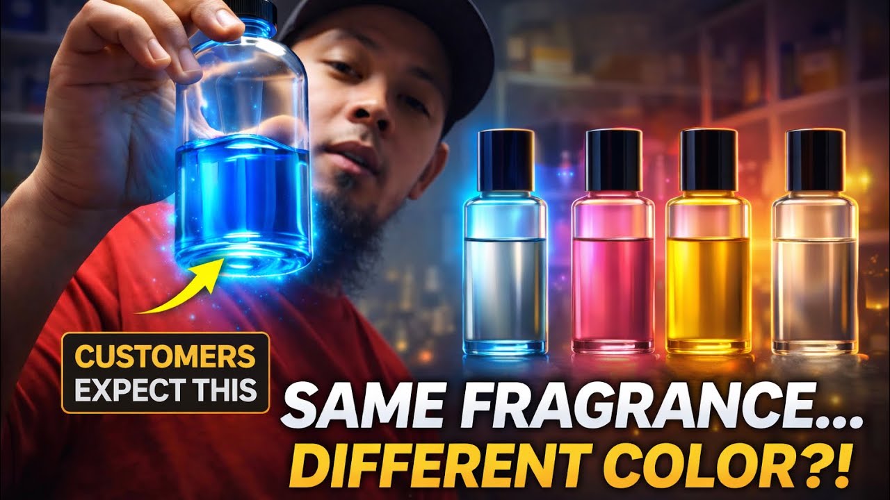 Colors in fragrances