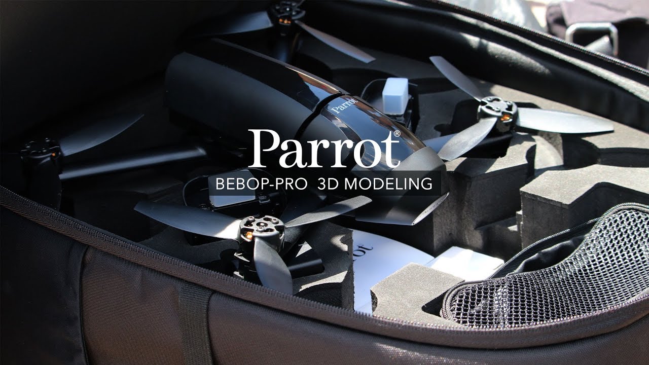 PARROT BEBOP-PRO 3D MODELING