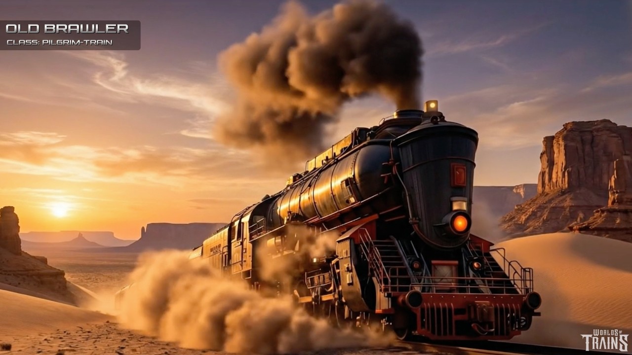 TOP 10 Steam Trains – Wild West 🚂🔥 | Desert Legends | Experimental Concepts