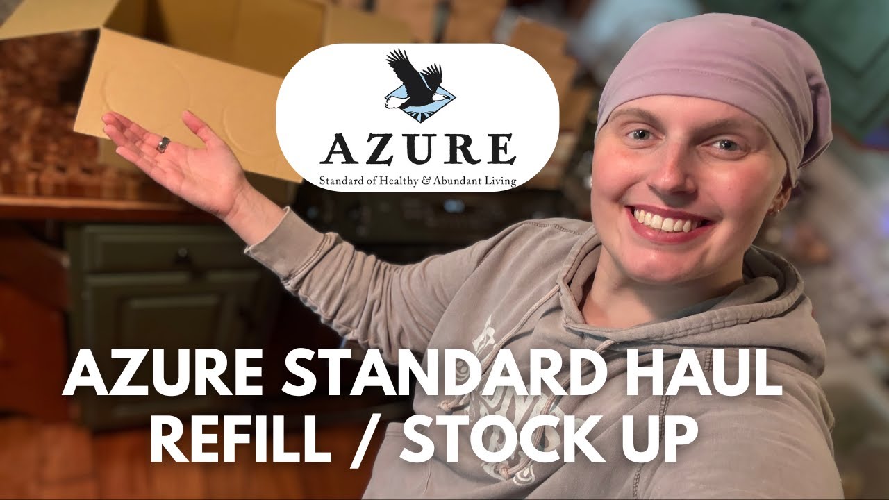 Azure Standard October 2025 Bulk Grocery Haul | Healthy Pantry Staples & Bulk Food Storage