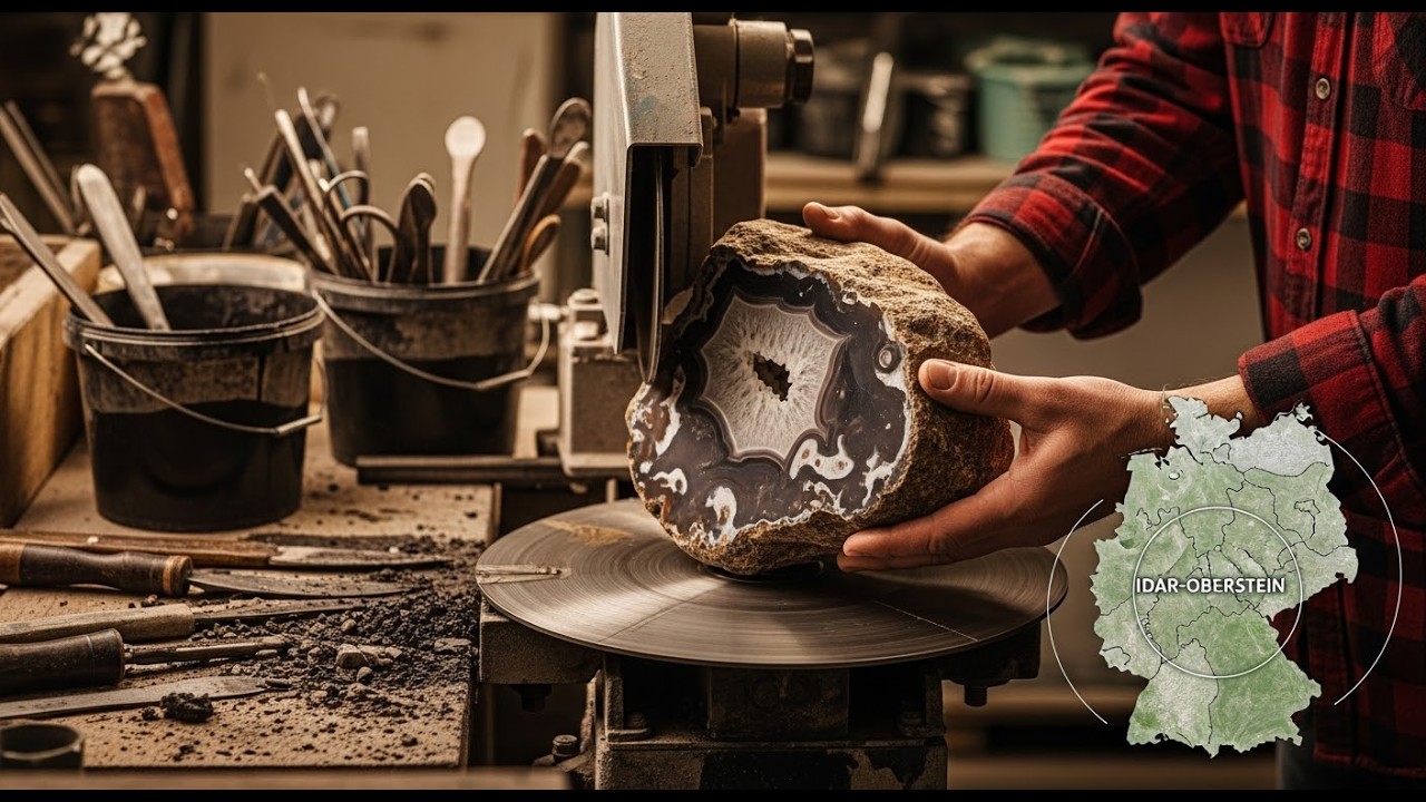 Was steckt wirklich in diesen Steinen  Gesammelt & aufgesägt