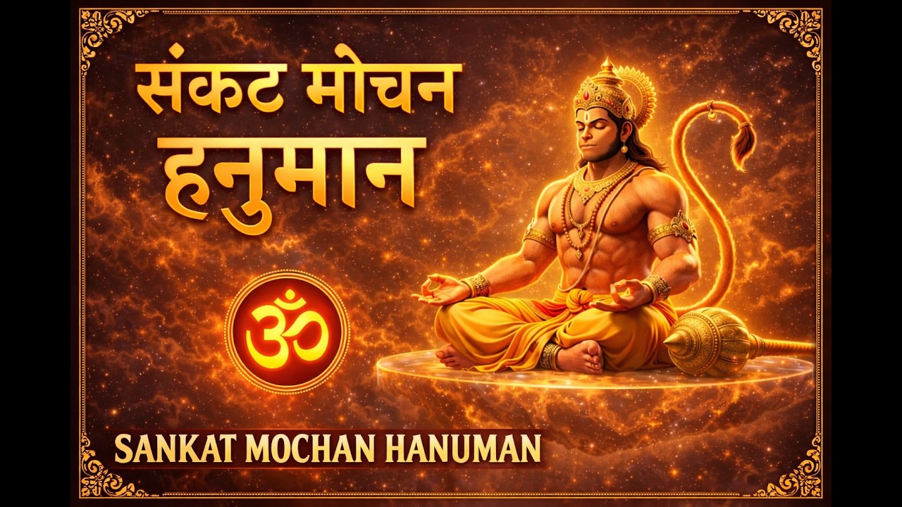 संकट मोचन हनुमान | Hanuman Meditation Bhajan | Peaceful Devotional Song