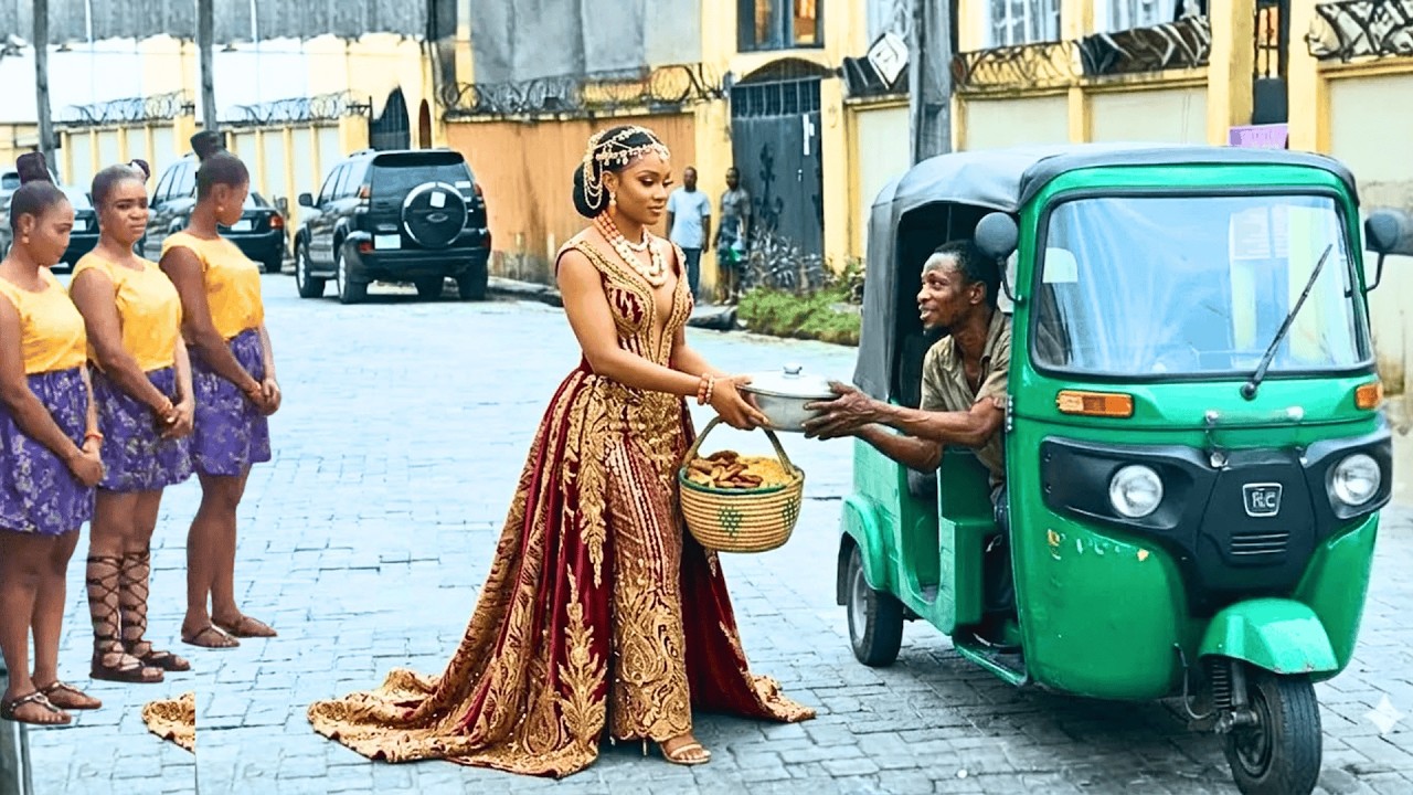 She Never Knew The Poor Keke Driver She Gave Food Is A Prince In Disguise | Nigerian Movie 