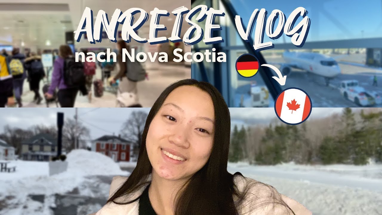 ANREISE VLOG | Schüleraustausch Kanada