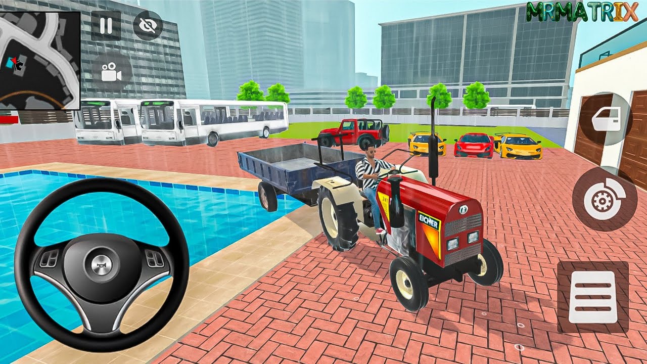 🎉Modified Monster tractor 🚜Gangster Life in Indian Streets | Open WorldGame game for android⛽ part#3